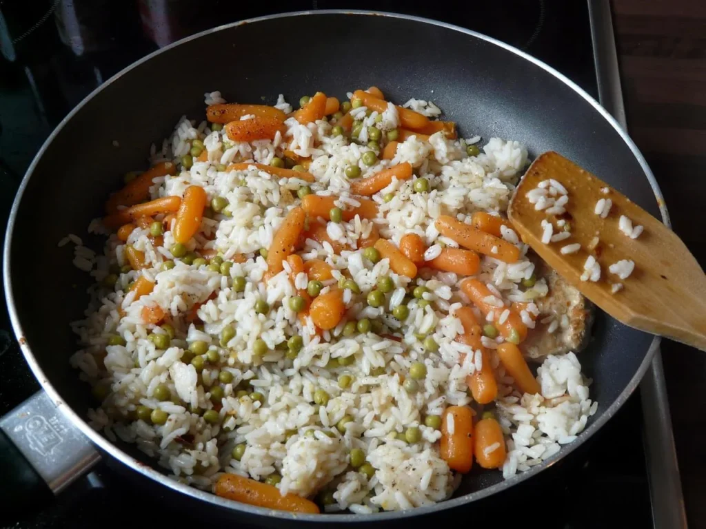 Zeleninové rizoto s parmezánom