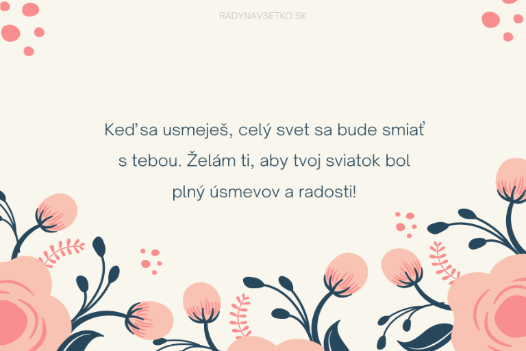 blahoželanie k meninám pre ženy
