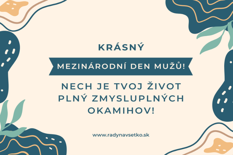 medzinárodný deň mužov želanie