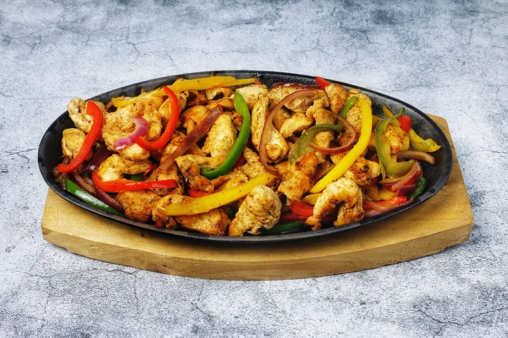 Fajitas s kuracím mäsom