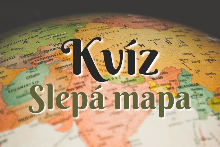 slepá mapa kvíz