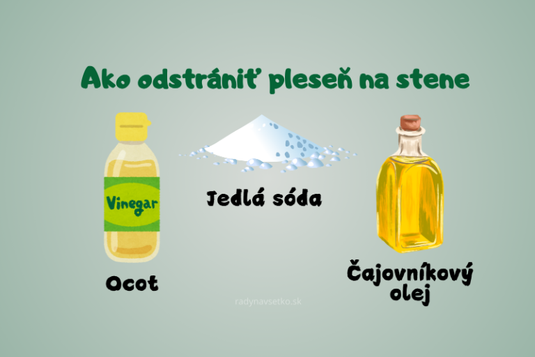 Ako odstrániť pleseň