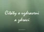 Citáty o uzdravení
