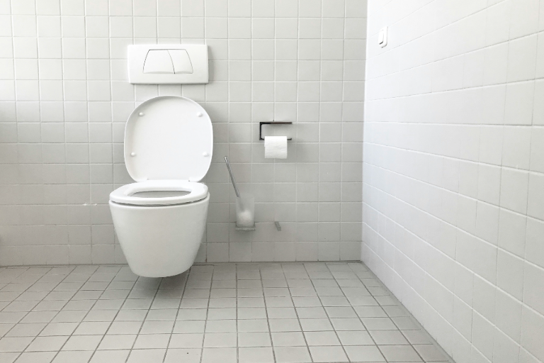 ako vyčistiť WC