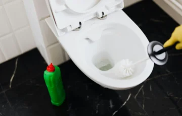ako vyčistiť WC